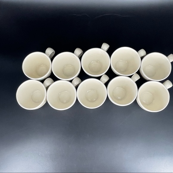 Bob White Red Wing Mid Century Tea/Coffee Cup With Bird Woodland Set of 10 - Picture 2 of 11